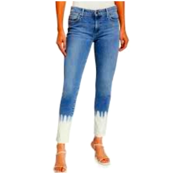 Joe's The Icon Mid-Rise Skinny Ankle Bleached Jean - Picture 1 of 8